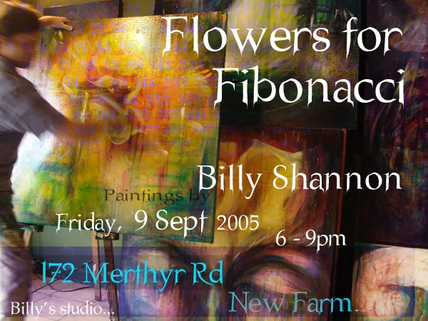 Flowers for Fibonacci exhibition