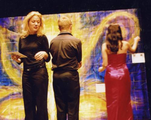 The members of Collusions collecting some artwork from our project. Juast a wonderful experience!