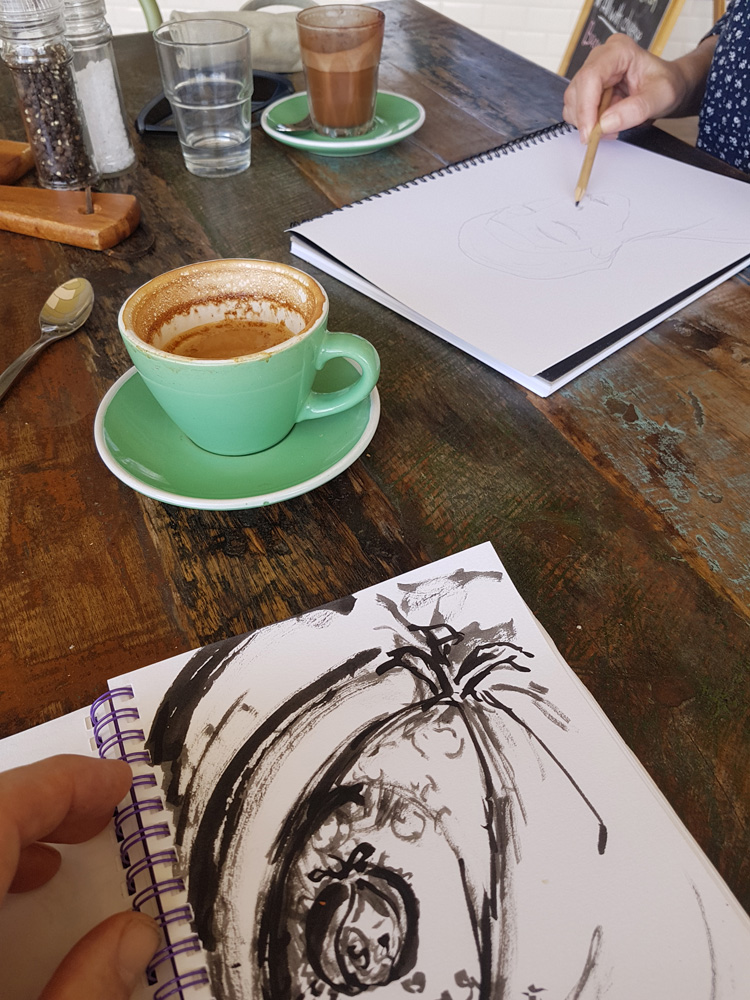 Cafe drawing — 2018