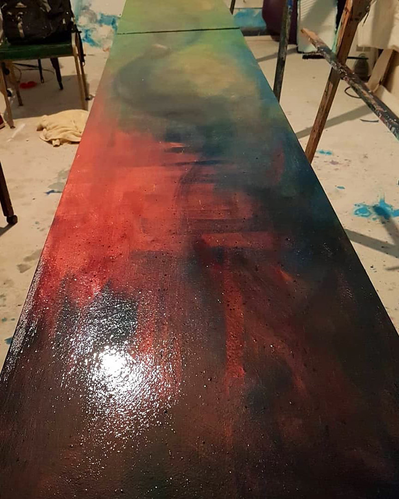 Colossus in the studio — 2018