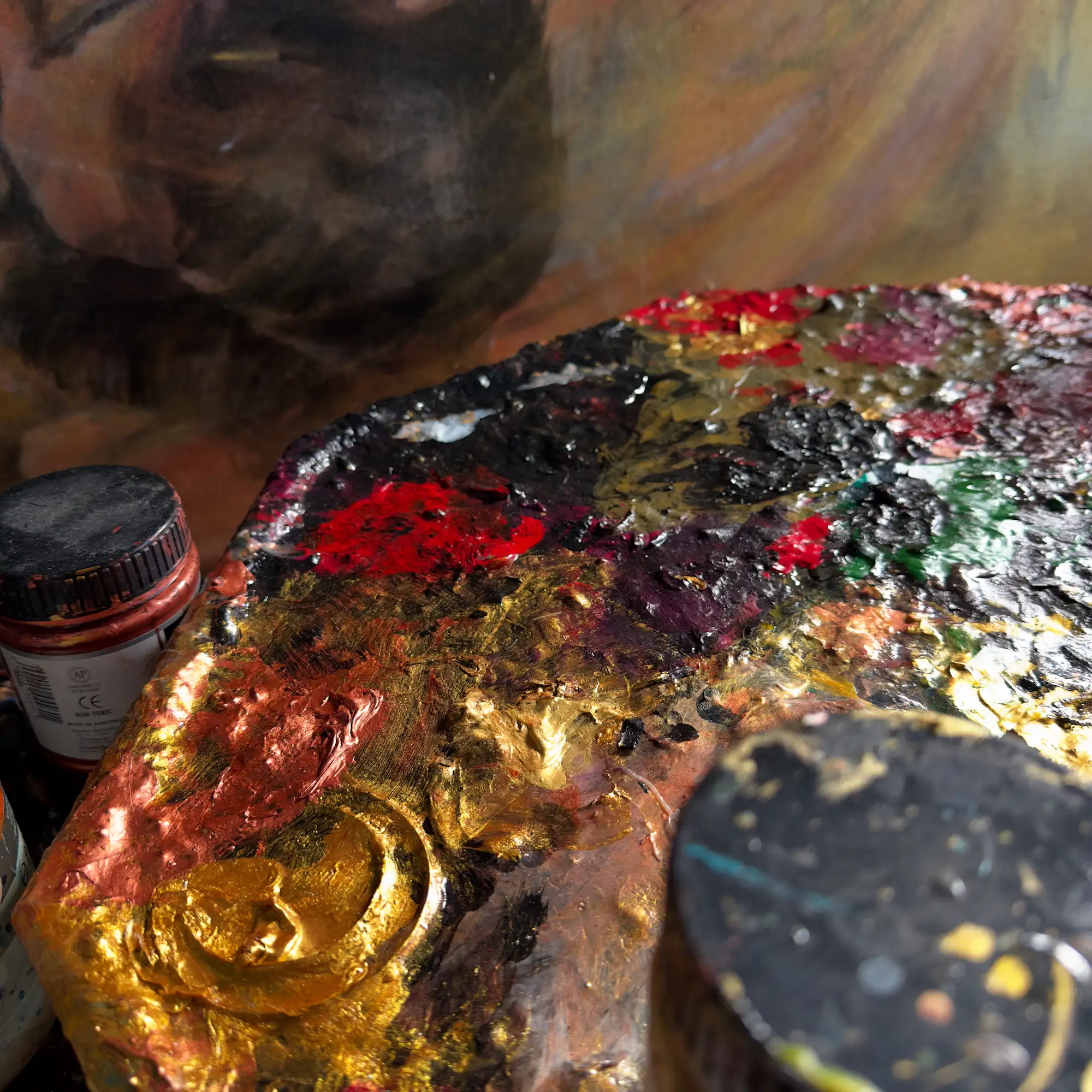 Billy Shannon's Studio Palette 2025 — rich colours, a palette of dreams