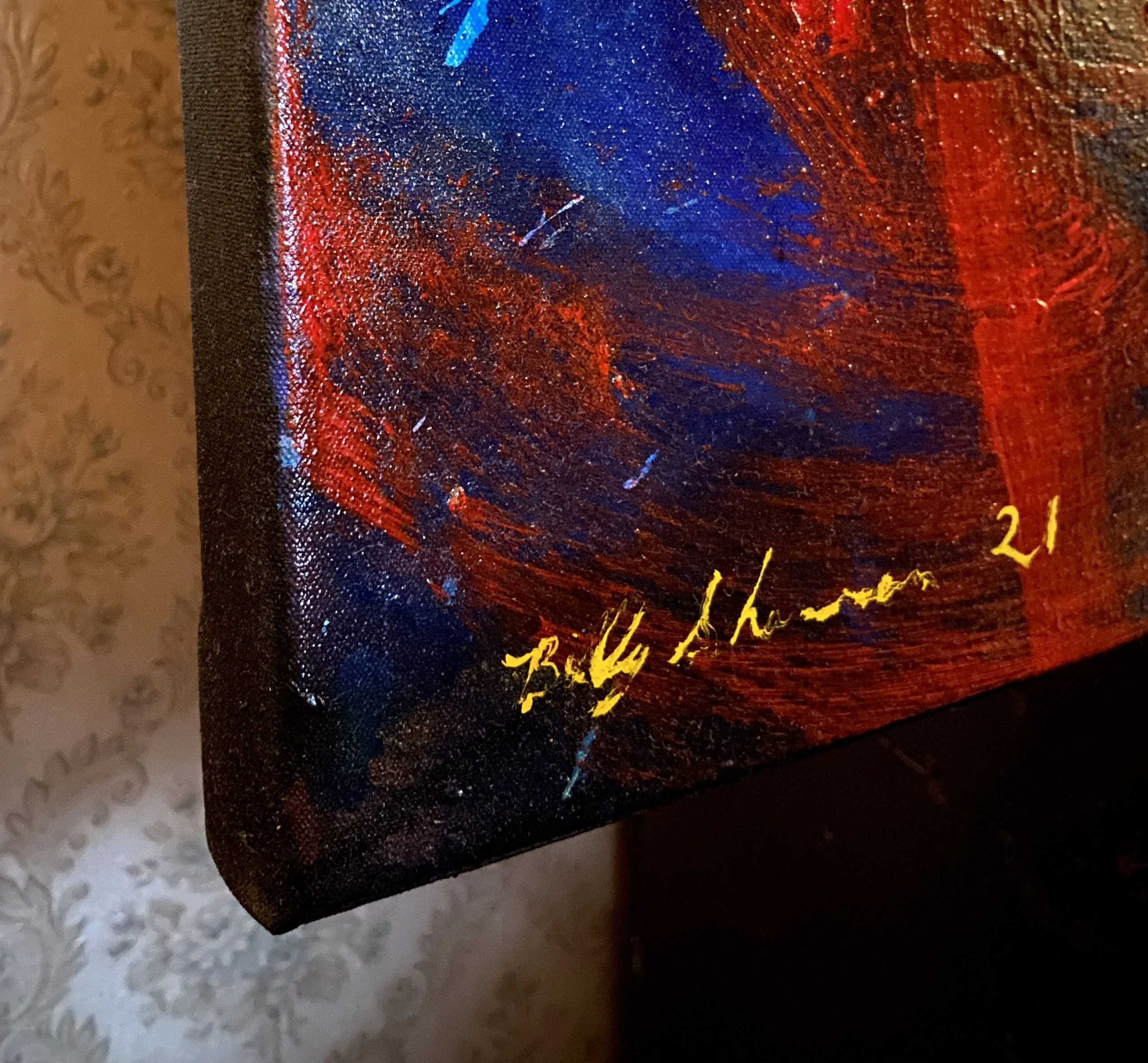 A Requiem for Donald — signature detail
