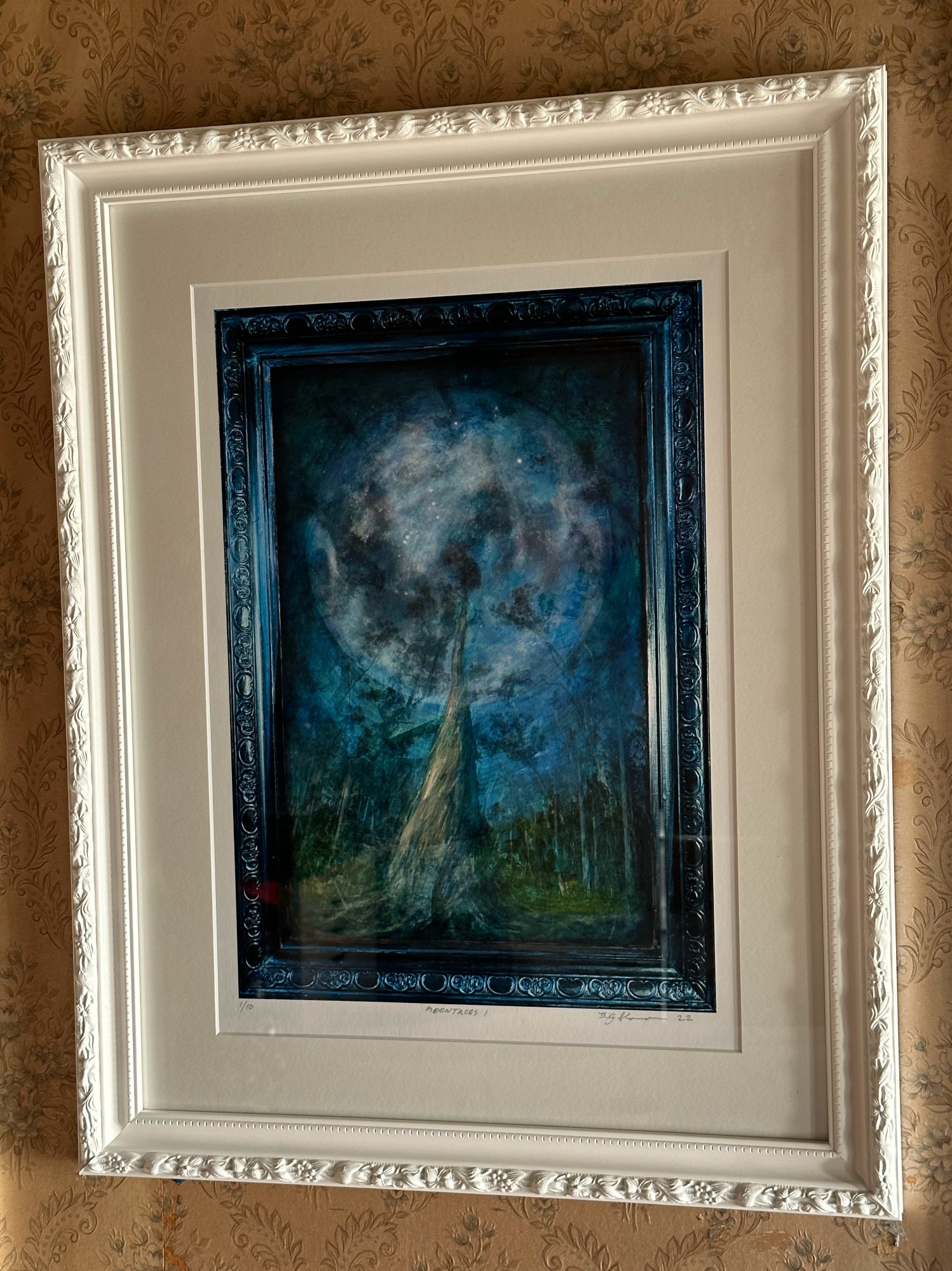 Moontrees print in situ